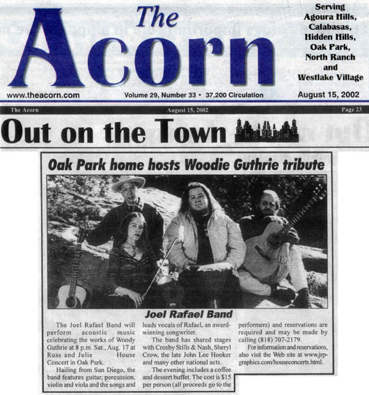 Acorn Article August 2002